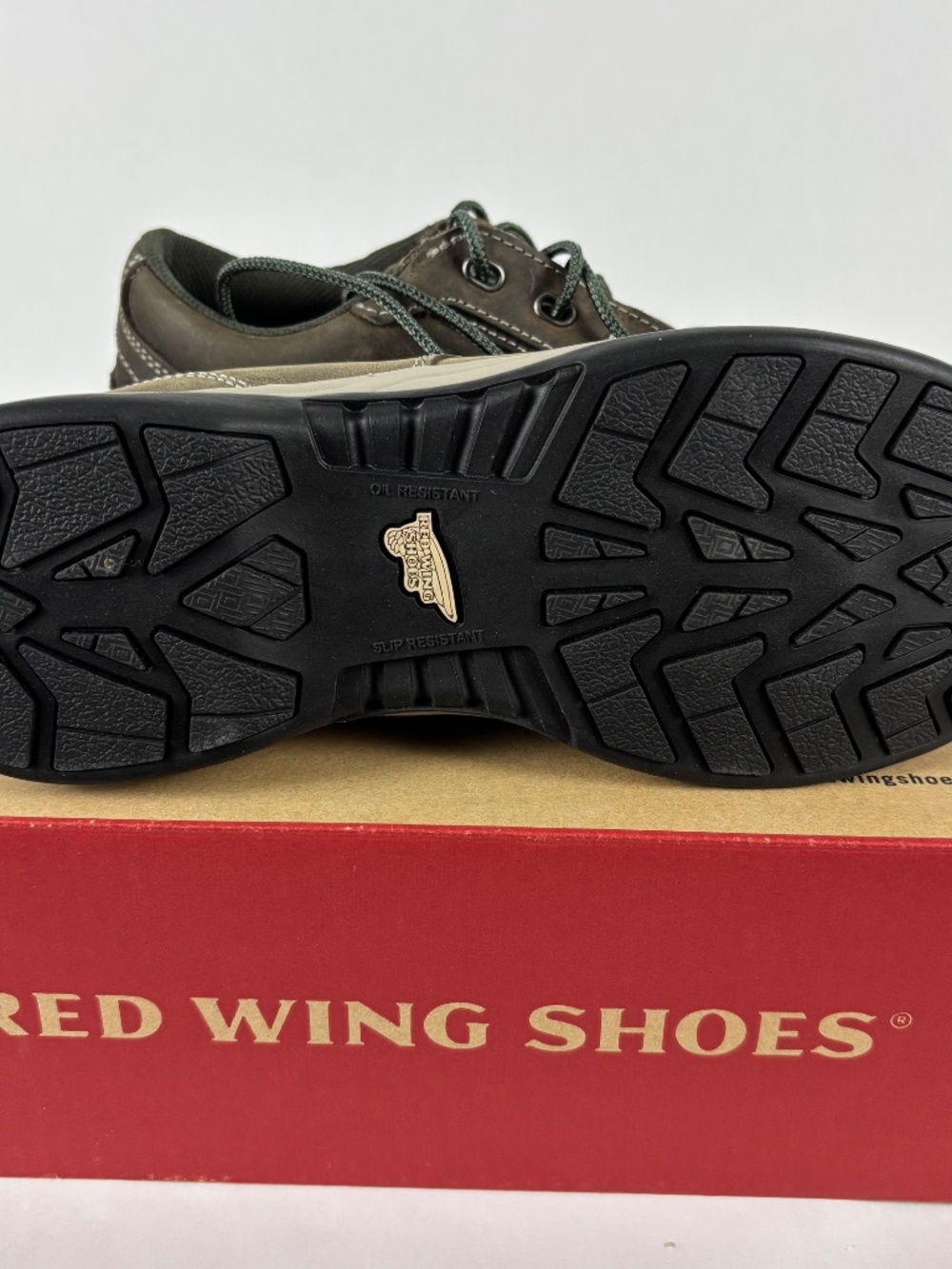 RED WING ComfortPro Safety Toe Womens 9 Brown Work Shoes - Picture 8 of 11